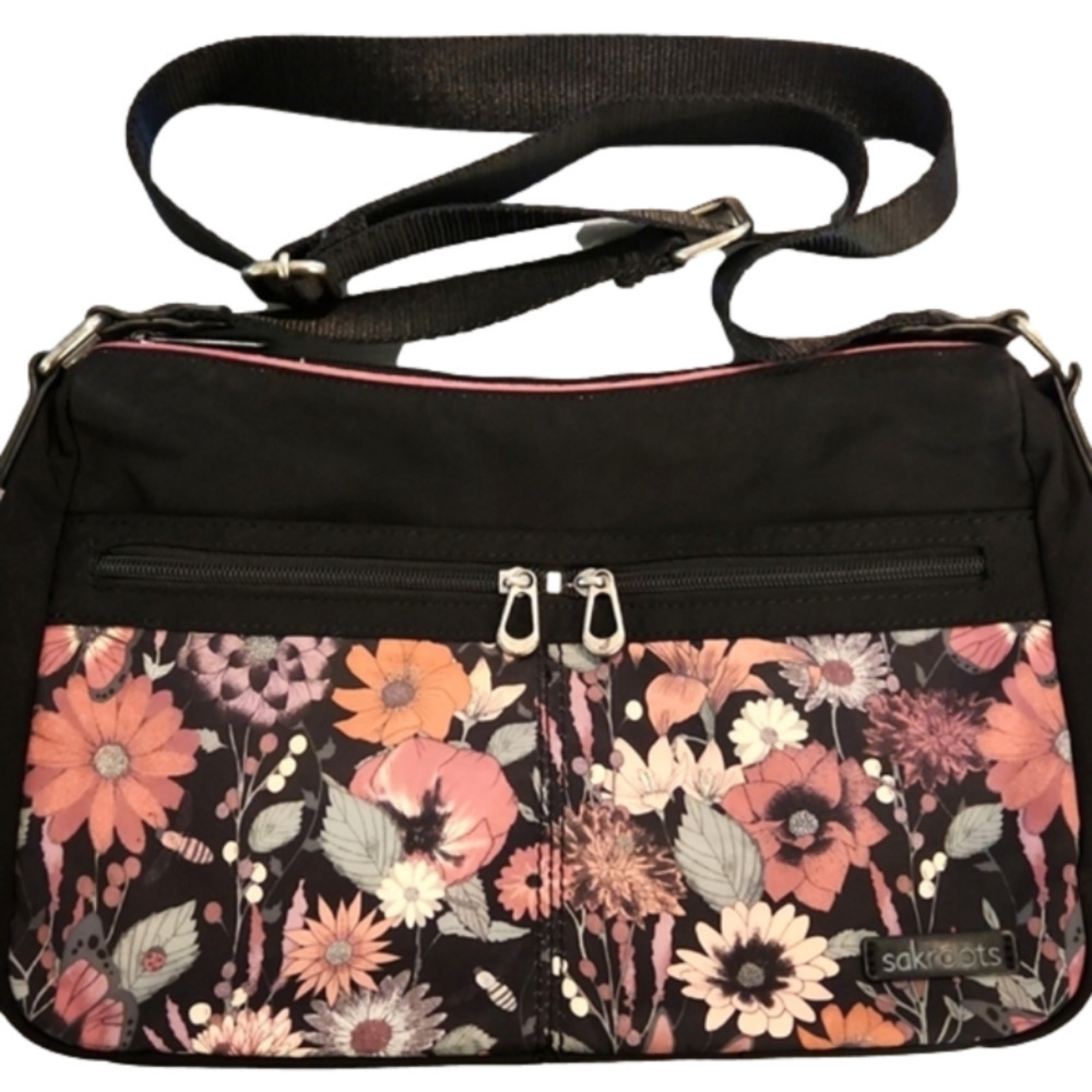 WOMENS Sakroots Floral  Crossbody bag.